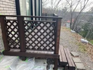 ウッドデッキ