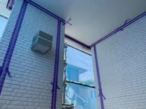 コーキング作業
