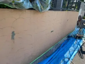 補修作業