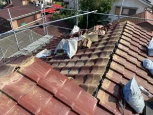 瓦屋根補修工事